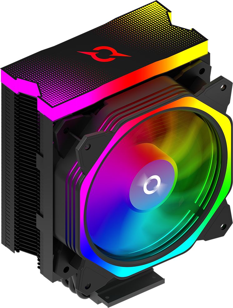 CPU Cooler URANUS Black ARGB PWM  TECHNICAL DATA Socket Compatibility: Intel: LGA 20xx/ 115x/ 1200/ 1700; AMD: AM4 TDP: up to 200W Heatsink Installation: with Backplate Heatsink Dimensions: 155 x 125 x 81 mm (with fan) Heatsink Material: Aluminum Heat Pipes: 4x, Copper Fan Dimensions: 120 x 120 x 25_3