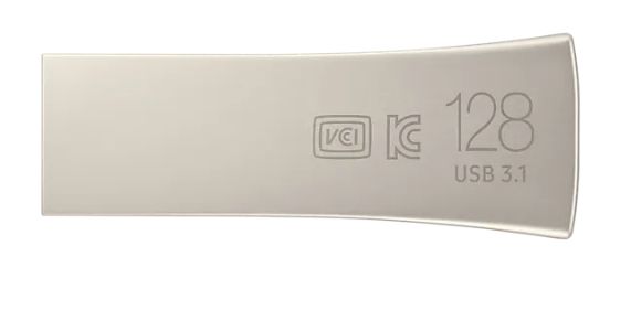 SAMSUNG BAR PLUS 128GB USB 3.1 Champagne Silver_2