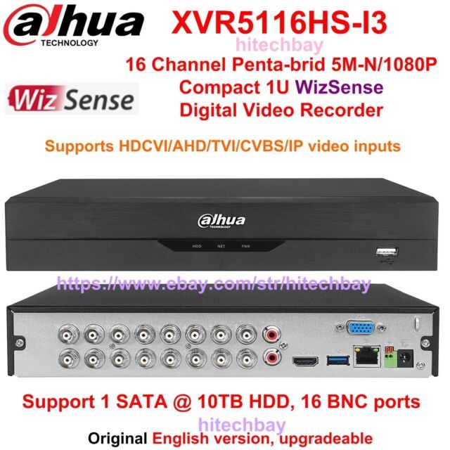 Dahua Technology XVR5116HS-I3 digital video recorder (DVR) Black_2