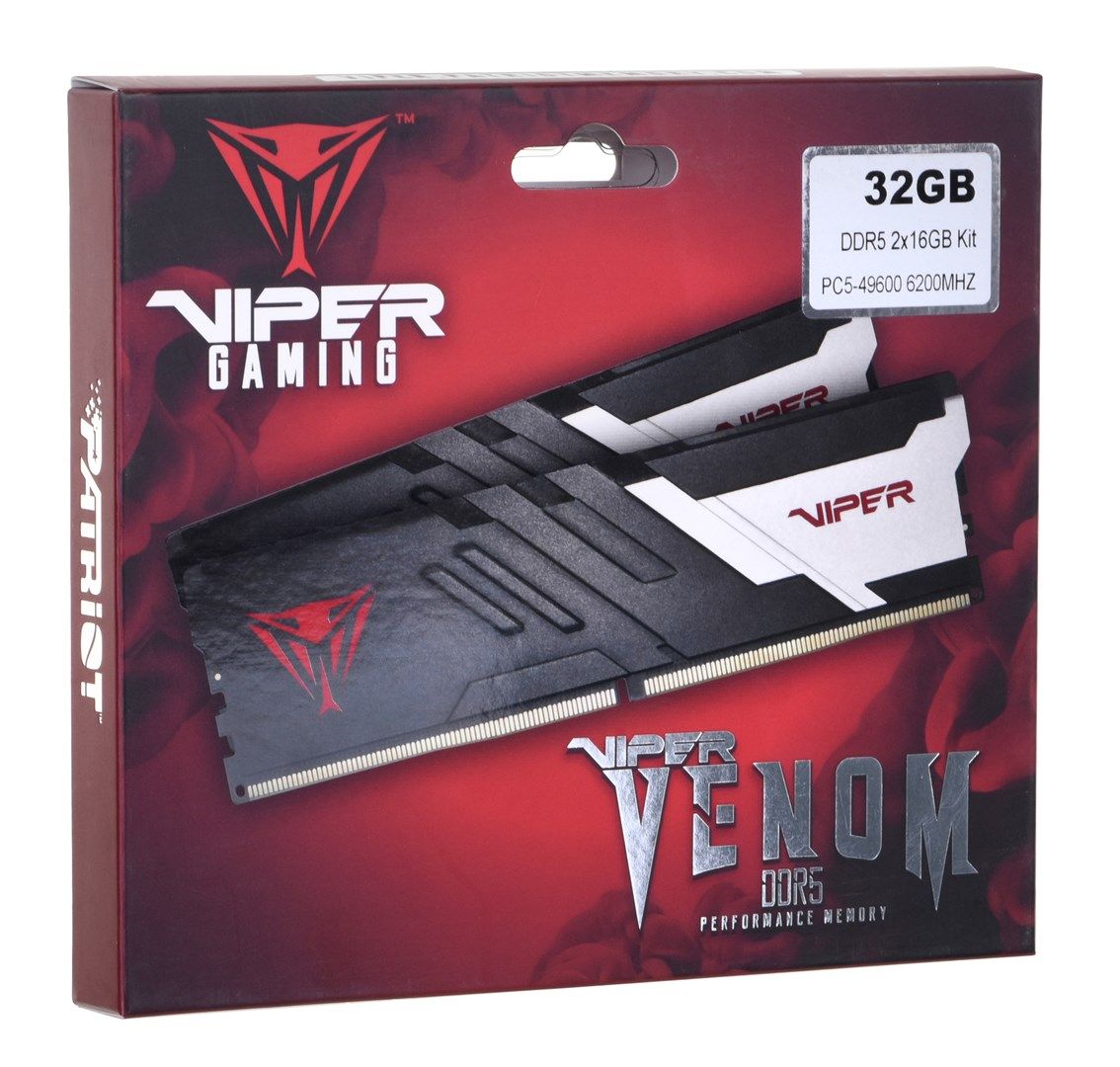 PATRIOT DDR5 2x16GB VENOM 6200MHz CL40_10