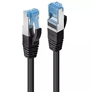 Cablu Lindy 1m Cat.6A S/FTP LSZH Network Cable, Black RJ45, M/M, 500MHz, Copper  Technical details  Connectors  Connector A: RJ45 Male Connector B: RJ45 Male Housing Material: Polycarbonate Connector Plating: Nickel Pin Construction: Brass Pin Plating: Gold plated Dimensions (approx.) WxDxH_1