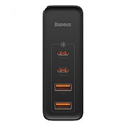 INCARCATOR retea Baseus GaN2 Pro, Quick Charge 3.0 100W, 2 x USB Type-C 5V/3A max, 2 x USB 5V/3A max, negru 