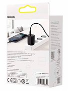 INCARCATOR retea Baseus Super Si Pro, Quick Charge 30W, 1 x USB 5V/3A, 1 x USB Type-C 5V/3A, negru 