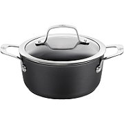 Cooking pot BALLARINI Alba with lid titanium 4,7 L ALBG2LD.24D