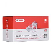 UNITEK MODULAR PLUGS RJ45 (8P8C), CAT.6, Y-OT19TP_1