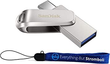 SanDisk Ultra Dual Drive Luxe USB flash drive 512 GB USB Type-A / USB Type-C 3.2 Gen 1 (3.1 Gen 1) Stainless steel_5