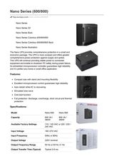 FSP/Fortron Nano 600 Standby (Offline) 0.6 kVA 360 W 2 AC outlet(s)_2