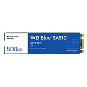 Western Digital WD Blue SA510 SSD 500GB M.2 2280 SATA III 6Gb/s internal single-packed