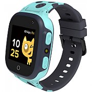 CANYON Kids smartwatch, 1.44 inch colorful screen,  GPS function, Nano SIM card, 32+32MB, GSM(850/900/1800/1900MHz), 400mAh battery, compatibility with iOS and android, Blue, host: 52.9*40.3*14.8mm, strap: 230*20mm, 42g_3