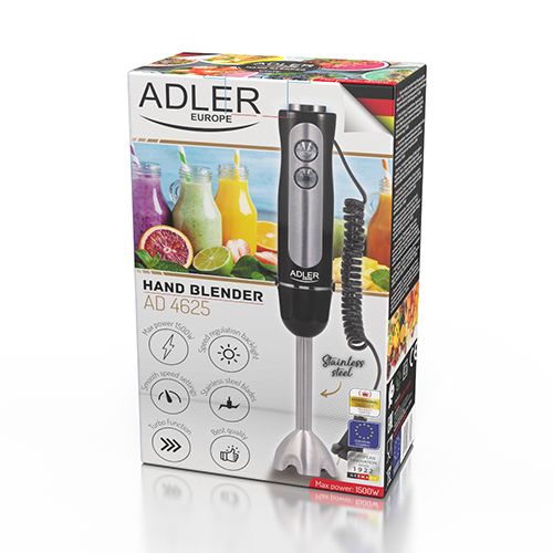 ADLER AD 4625B Hand blender Stainless steel 1500 W Black_6