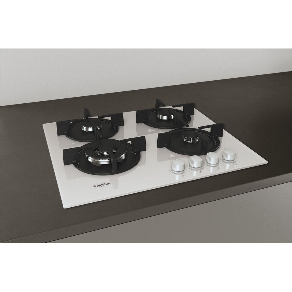 Whirlpool AKT 625/WH hob White Built-in Gas 4 zone(s)_5