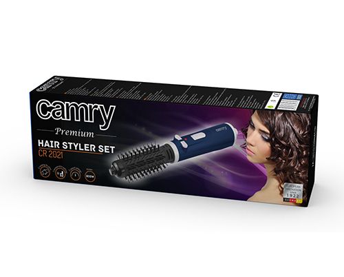 Camry Premium CR 2021 hair styling tool Hair styling kit Steam Black, Blue, Grey 1000 W_5