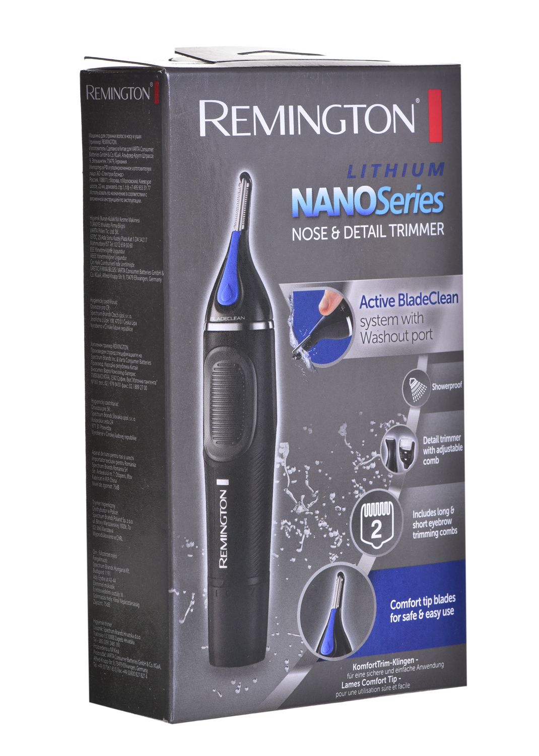 Remington NE3870 precision trimmer Black, Blue_4