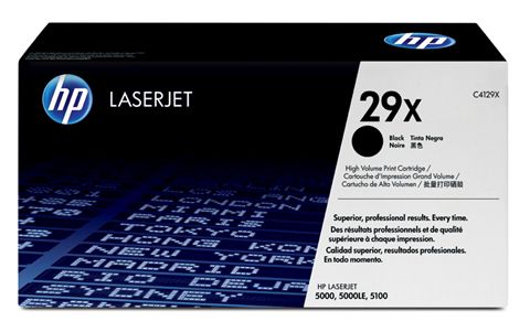 Cartus toner HP C4129X ,Negru ,10 000 pagini ,Original (29x) 