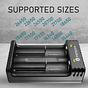 Charger for Cylindrical li-ion Batteries everActive LC-200_4