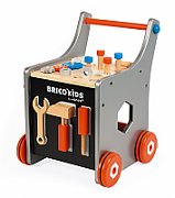 Magnetic workshop trolley with tools Brico 'Kids, Janod_12