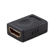 SAVIO HDMI (F) – HDMI (F) – Adapter, straight, barrel CL-111 Black_1