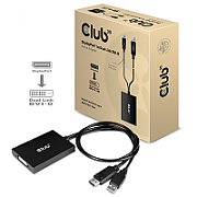 CLUB3D DisplayPort to Dual Link DVI-D HDCP ON version Active Adapter M/F