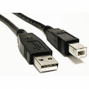 Akyga AK-USB-04 USB cable 1.8 m USB 2.0 USB A USB B Black_1