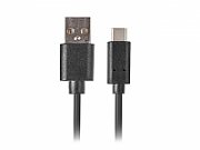 Cable Lanberg QC 3.0 CA-USBO-20CU-0018-BK (USB 2.0 type A - USB type C ; 1,8m; black color)_2