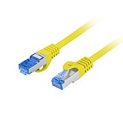 LANBERG PATCHCORD S/FTP CAT.6A 10M YELLOW LSZH_1