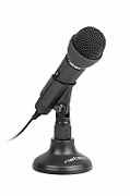 NATEC ADDER Black Conference microphone_2