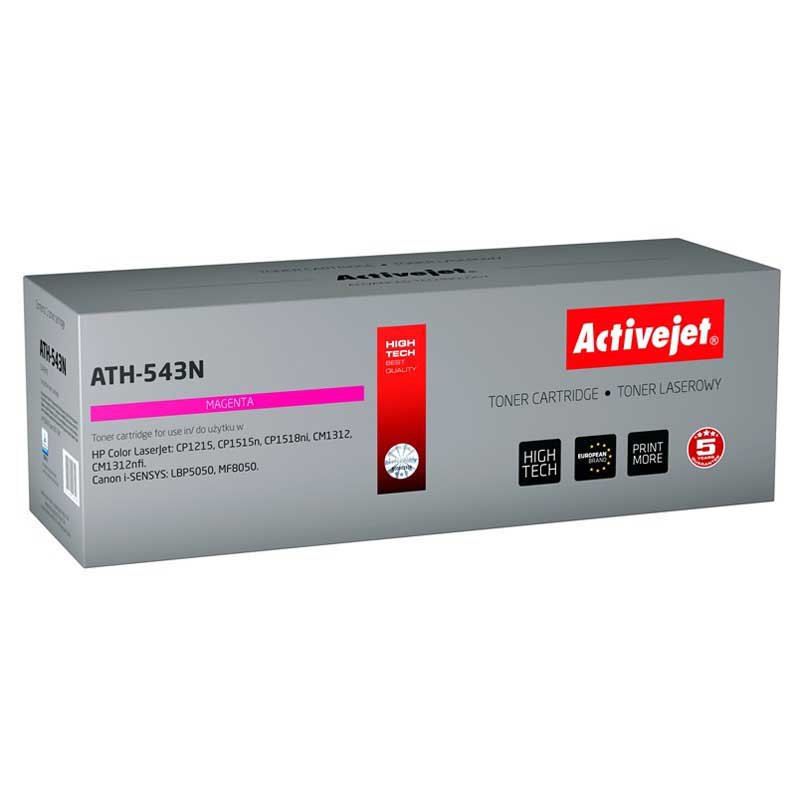 Activejet ATH-543N toner for HP printer HP 125A CB543A, Canon CRG-716M replacement Supreme 1600 pages magenta