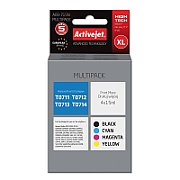 Activejet AEB-715N ink for Epson printer, Epson T0715 replacement; Supreme; 4 x 15 ml; black, magenta, cyan, yellow_1