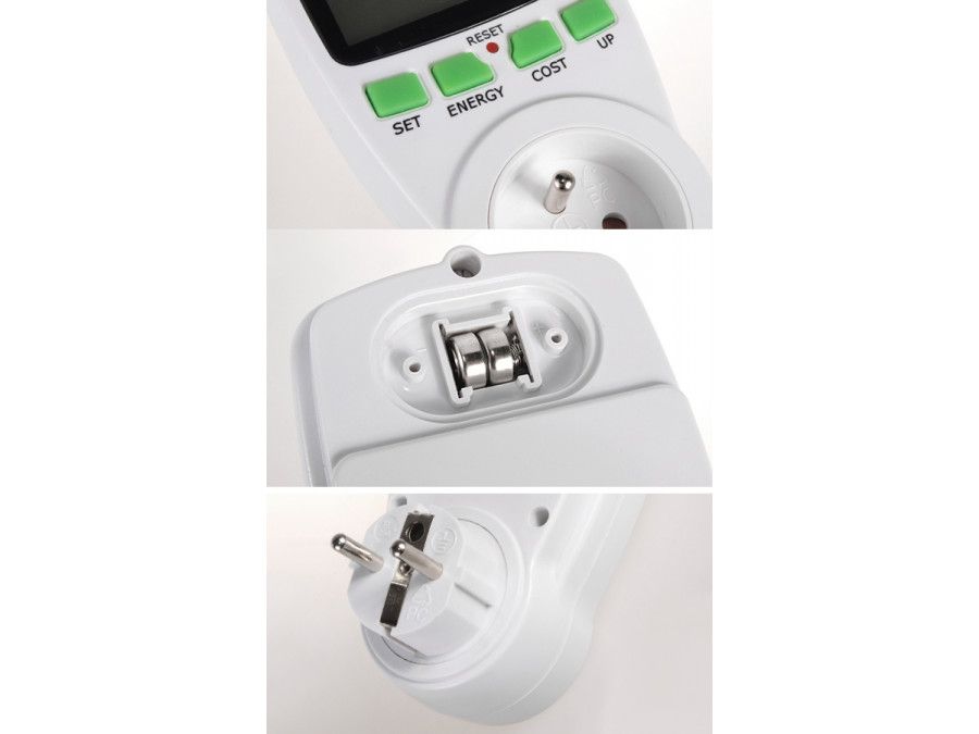 Greenblue GB202 wattmeter White 0 - 9999 W Built-in display LCD_8