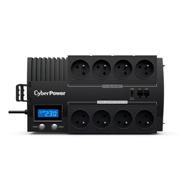 CyberPower BR700ELCD-FR uninterruptible power supply (UPS) Line-Interactive 0.7 kVA 420 W 8 AC outlet(s)_2