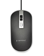 GEMBIRD MUS-4B-06-BS Optical mouse USB black/silver_1