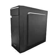 CARCASA SPACER - office, Middle Tower, ATX, fara sursa, USB 2.0 x 2, USB 3.0 x 1, PSU shroud, black 