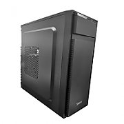 CARCASA SPACER - office, Middle Tower, ATX, fara sursa, USB 2.0 x 2, USB 3.0 x 1, PSU shroud, black 