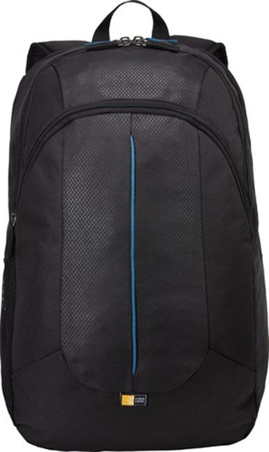 RUCSAC CASE LOGIC, pt. notebook de max. 17.3 inch, 2 compartimente, buzunar frontal | buzunar lateral x 2 | buzunar dorsal, waterproof, poliester, negru,  PREV-217 BLACK/MIDNIGHT  45504690