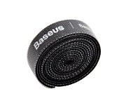 ORGANIZATOR cabluri tip Velcro Baseus Colourful Circle, 1m, negru 