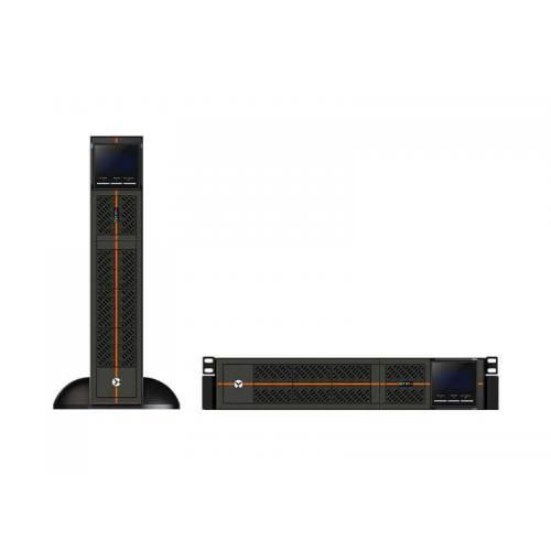 Vertiv Liebert GXT5 1ph UPS, online double conversion, 1500VA/1500W, input plug IEC C14 inlet, 2U, output – 230V, output socket groups (8)C13, batteries 4× 12V 9.0Ah_2