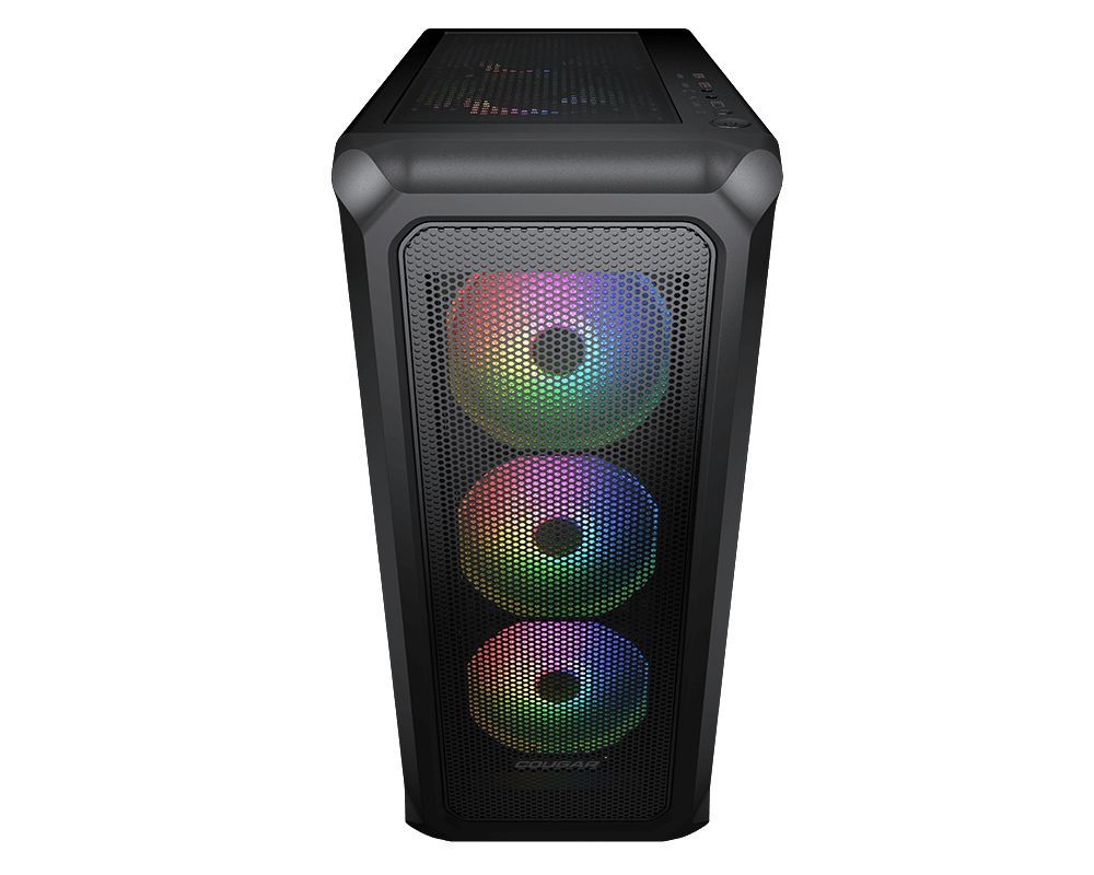 Archon 2 Mesh RGB (Black) 385CC50.0001 Case Archon2 Mesh RGB -Black / Mini tower / 3 ARGB fans /TG transparant side window/Black_2