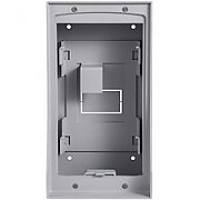 Carcasa de montat pe perete Hikvision pentru seria DS-KV8X02-IM, cod DS-KAB01; Stainless steel material. Convenient design available for thewall mounting of the villa door station (DS-KV8X02-IM). No insulation._2