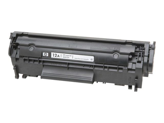 Toner Original HP Black, nr.12A, pentru LaserJet 1010|1012|1015|1018|1020|1022|3015|3020|3030|3050|3052|3055|M1005|M1319F, 2K, incl.TV 0.8 RON, 