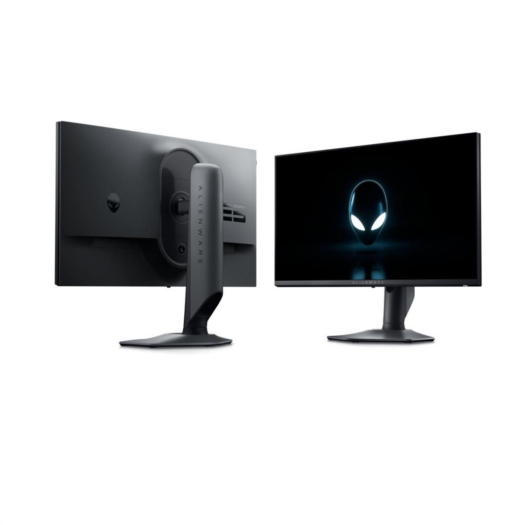 Monitor Dell Gaming Alienware 24.5'', 62.18 cm, Maximum preset resolution: HDMI: 1920 x 1080 at 255 Hz, DisplayPort: 1920 x 1080 at 360 Hz, Screen type: Active matrix-TFT LCD, Panel Type: Fast IPS, Backlight: WLED, Display screen coating: Anti-glare treatment of the front polarizer (3H) hard_2