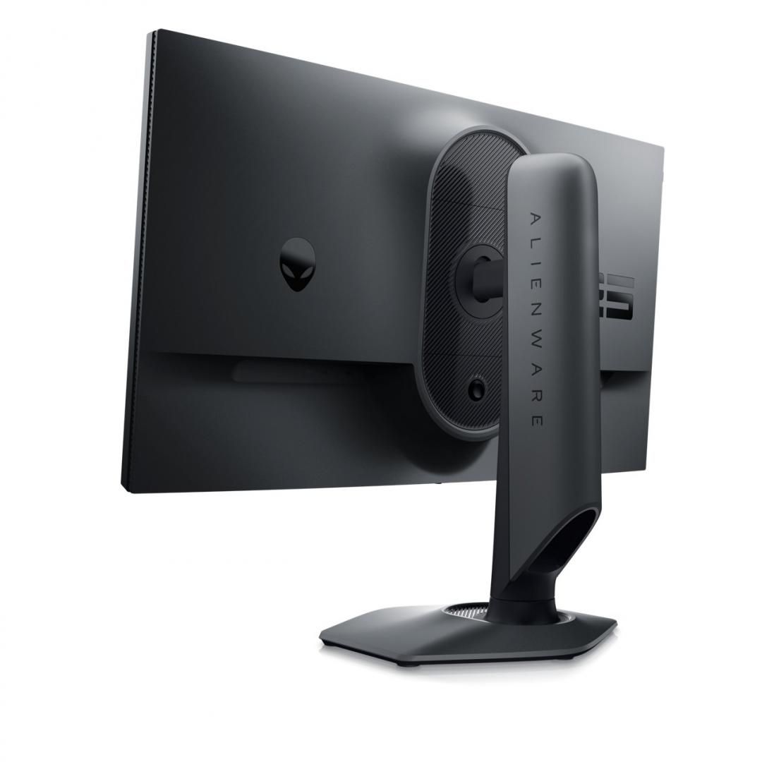 Monitor Dell Gaming Alienware 24.5'', 62.18 cm, Maximum preset resolution: HDMI: 1920 x 1080 at 255 Hz, DisplayPort: 1920 x 1080 at 360 Hz, Screen type: Active matrix-TFT LCD, Panel Type: Fast IPS, Backlight: WLED, Display screen coating: Anti-glare treatment of the front polarizer (3H) hard_6