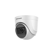 Camera supraveghere Hikvision Turbo HD dome DS-2CE76D0T-ITPFS(2.8mm); 2MP; Audio over coaxial cable, microfon audio incorporat; 2 MP CMOS; rezolutie 1920 (H) × 1080 (V)@25fps; iluminare: 0.01 Lux@(F1.2, AGC ON), 0 Lux with IR; lentila: 2.8mm; distanta IR: 20metri, Smart IR, horizontal FOV: 106.4°_1