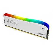 Memorie RAM Kingston Fury Beast White, DIMM, DDR4, 8GB, 3600MHz, CL18, 1.35V, RGB SE_3