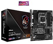 Placa de baza AsRock Socket AM5, X670E PG Lightning  Supports AMD Ryzen™ 7000 Series Processors 14+2+1 Phase Power Design, SPS 4 x DDR5 DIMMs, supports up to 6600+(OC) 1 PCIe 5.0 x16, 1 PCIe 4.0 x16, 1 PCIe 4.0 x16, 1 PCIe 4.0 x1, 1 M.2 Key-E for WiFi Graphics Output Options: 1 HDMI, 1 DisplayPort_2