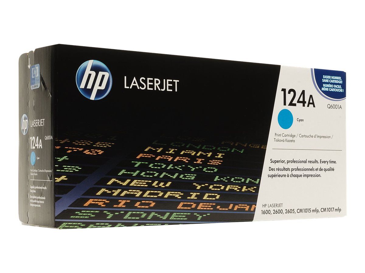 Toner HP Color Laser 2600N cyan Q6001A_2