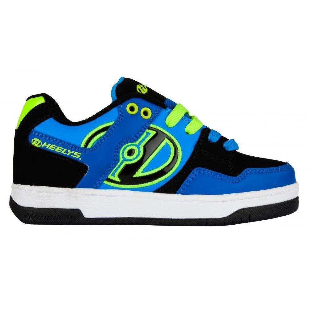 ROLE HEELYS FLOW 40.5 ALBASTR NEGRU LIME_3