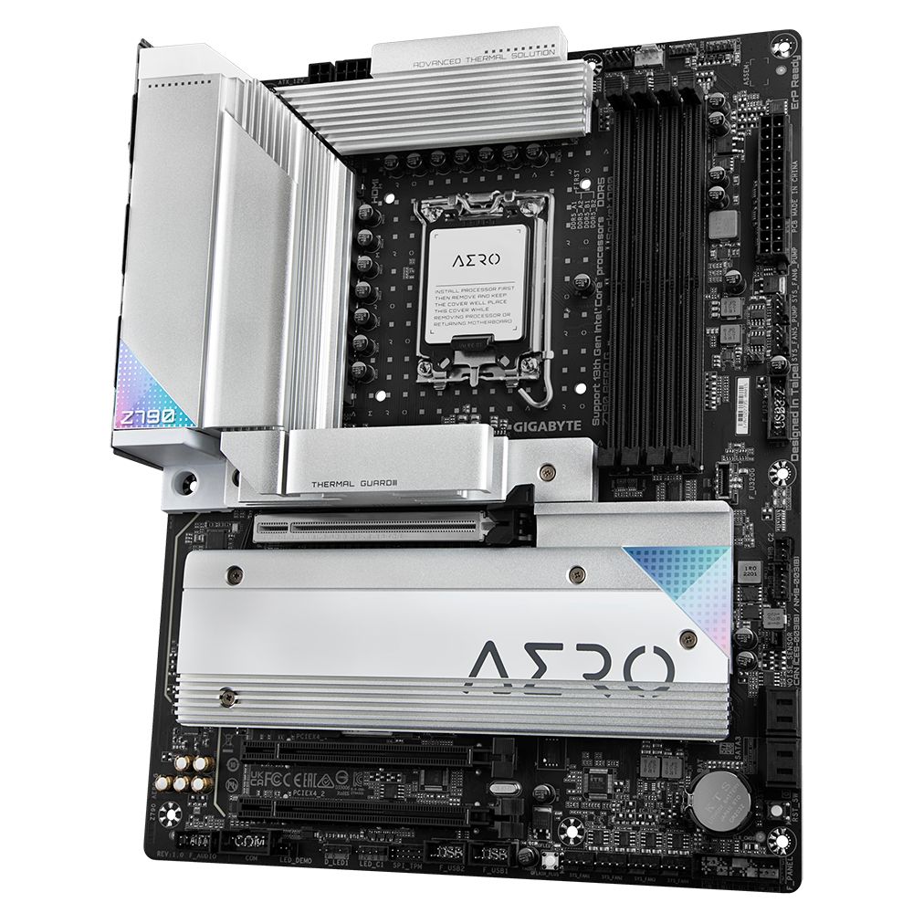 Placa de baza Gigabyte Z790 AORUS MASTER LGA 1700, Z790, PCIe Gen 5, ATX, 4x DIMM slots, DDR5 7600MHz(OC), 5 x M.2 , 4 x SATA, 2.5Gb LAN, WIFI 6E, HDMI, 8x USB, Type-C_5