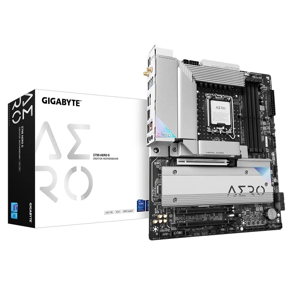 Placa de baza Gigabyte Z790 AORUS MASTER LGA 1700, Z790, PCIe Gen 5, ATX, 4x DIMM slots, DDR5 7600MHz(OC), 5 x M.2 , 4 x SATA, 2.5Gb LAN, WIFI 6E, HDMI, 8x USB, Type-C_2