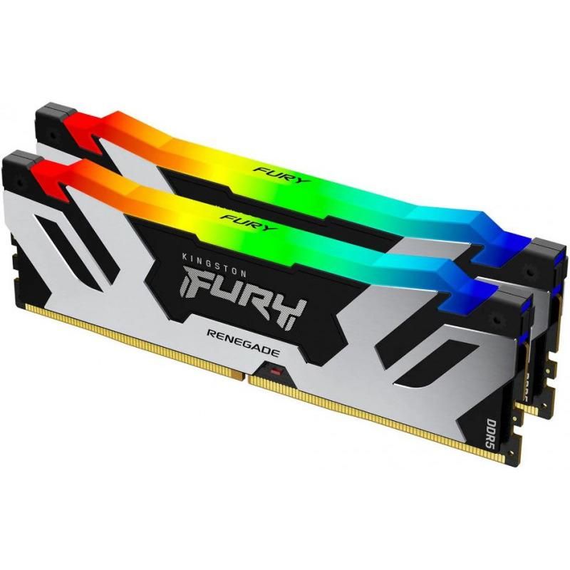 Memorie RAM Kingston Fury Renegade RGB, DIMM, DDR5, 32GB, CL32, 6000MHz. kit of 2_3