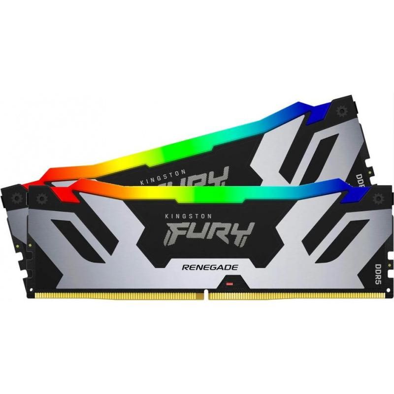 Memorie RAM Kingston Fury Renegade RGB, DIMM, DDR5, 32GB, CL32, 6000MHz. kit of 2_4